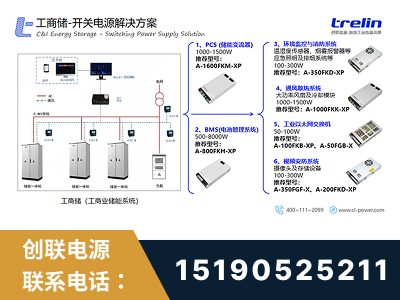 丹江口-工商储-开关电源解决方案